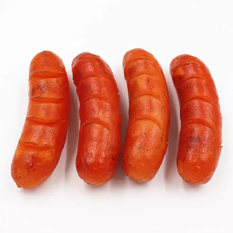 Simulated barbecue sausage hotdog Artificial Foods sausage kindergarten play Decorative Toys food model photography props - Image 3