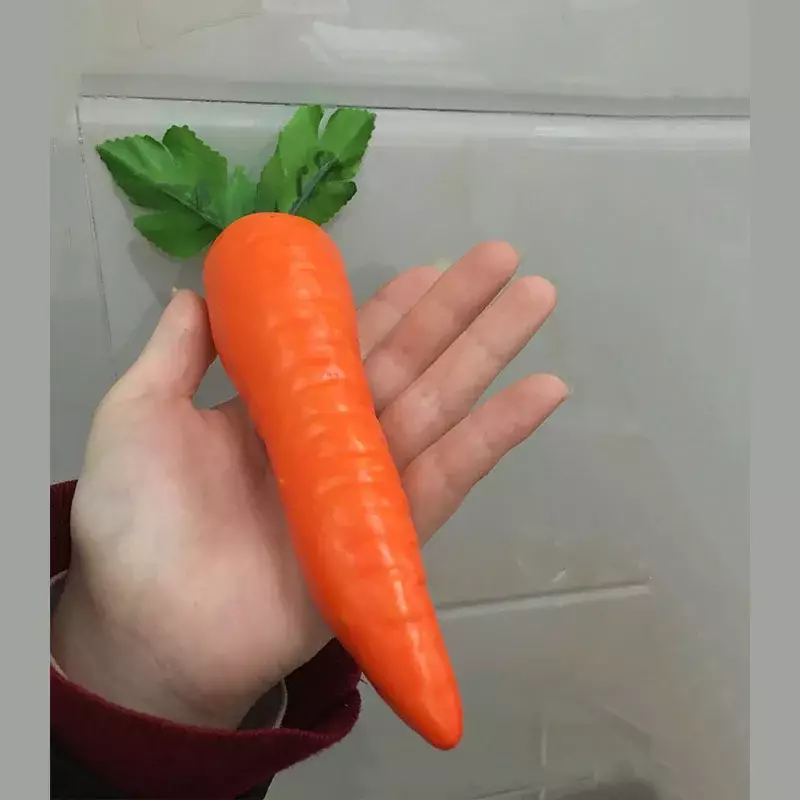 Simulation Carrot False Fruit Vegetable Carrot Model Home Decoration Craft Jewelry Props - Image 2