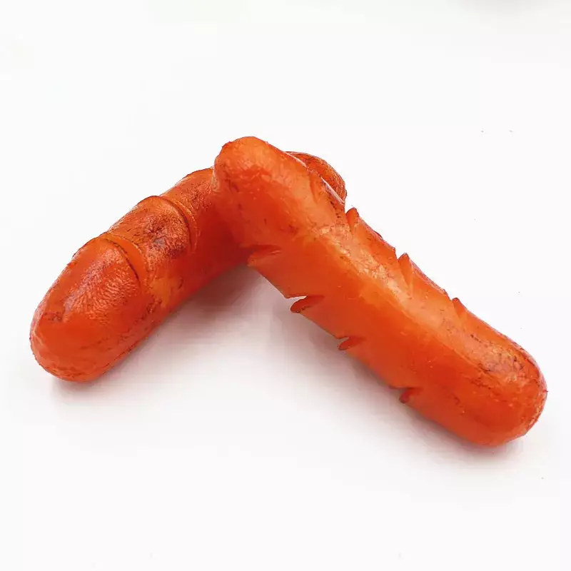 Simulated barbecue sausage hotdog Artificial Foods sausage kindergarten play Decorative Toys food model photography props - Image 4