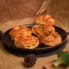 1PC Realistic Artificial Fake Food Simulate Model Spaghetti Meat Sauce Shrimp Noodles Restaurant Display Photo Video Game Props