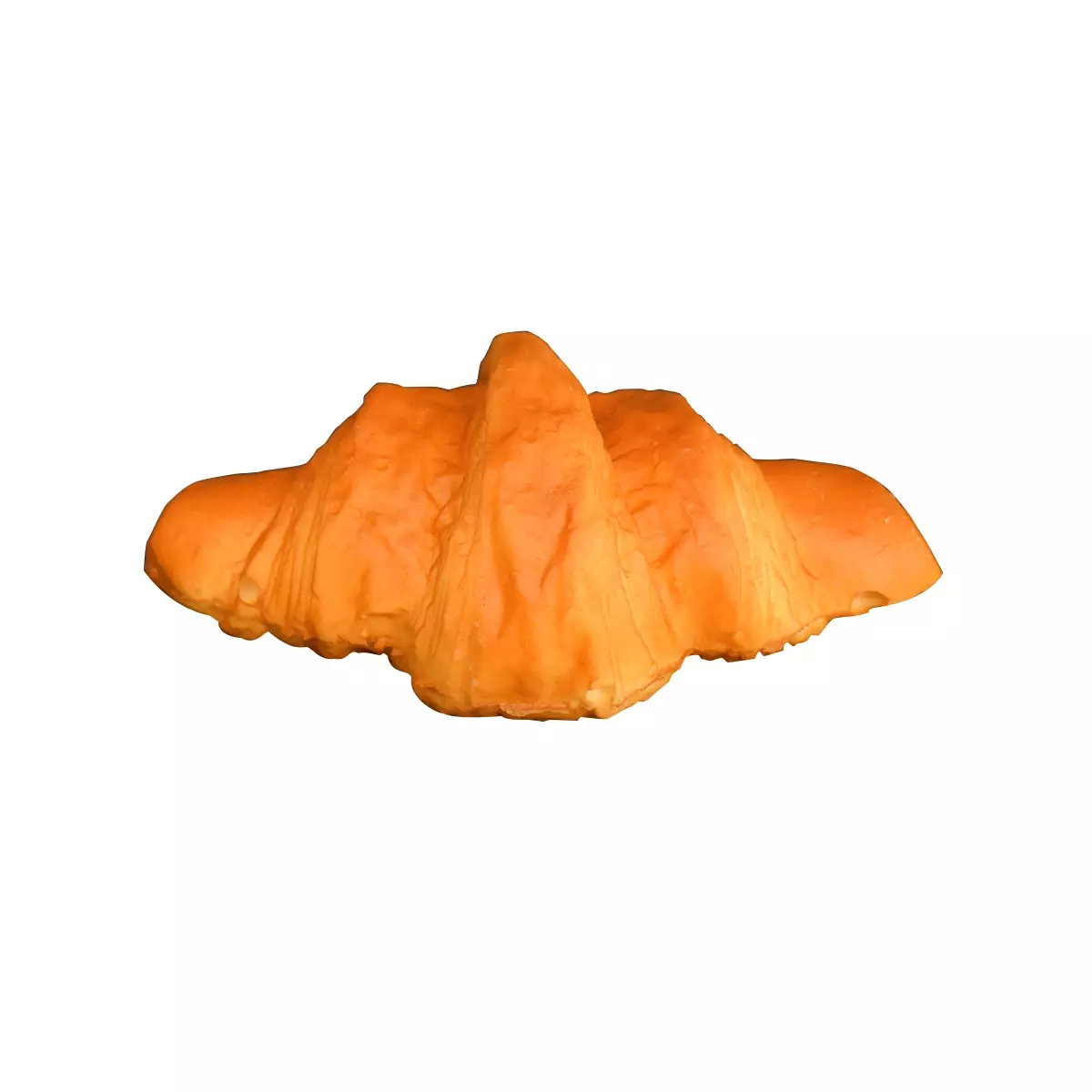 1pc Realistic Artificial Croissant Fake Food Simulation Waffle Model Toy Muffin Bread Display Window Props Photo Birthday Gift - Image 3