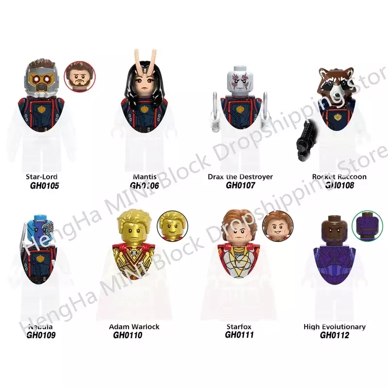 Batman Building Blocks Iron Man Hero Anime Bricks Dolls Mini Action Toy Figures Assemble Blocks Children Christmas Gifts - Image 2