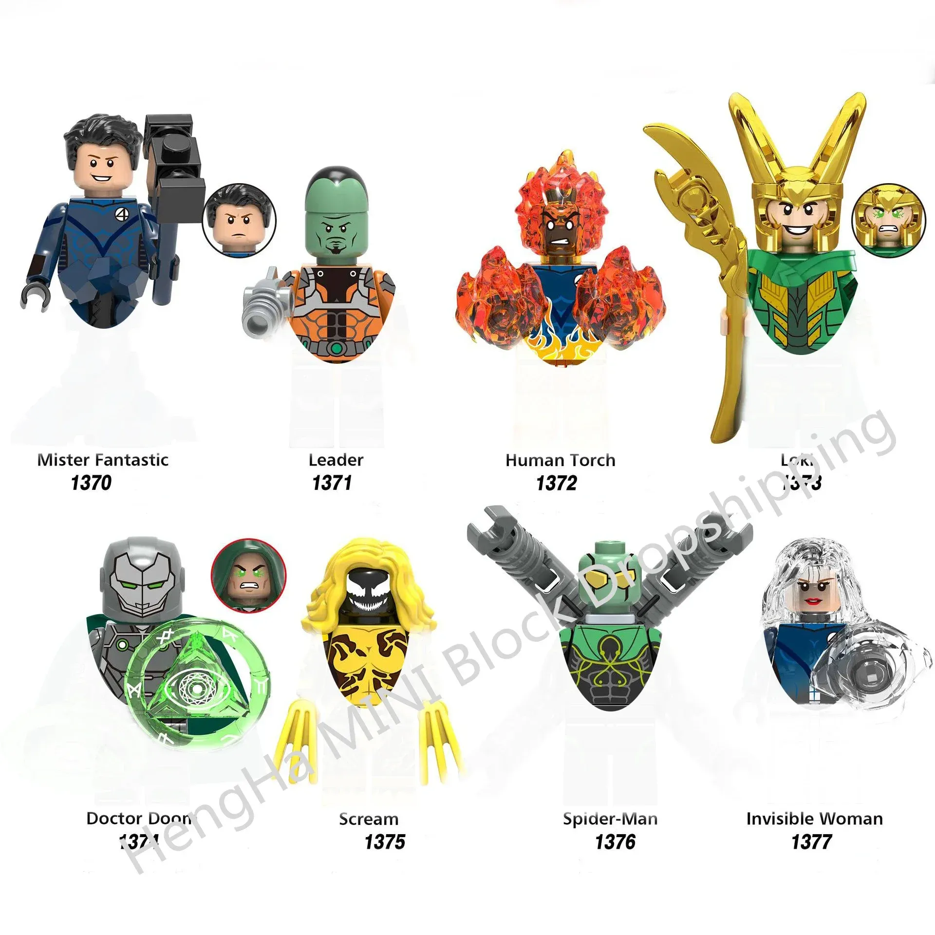 Batman Building Blocks Iron Man Hero Anime Bricks Dolls Mini Action Toy Figures Assemble Blocks Children Christmas Gifts - Image 4