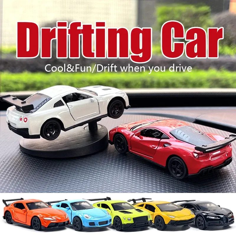 Drift Car dashboard toy model swing turning cool sports race auto ornaments interior accessories decor items fun decorations men - Image 3