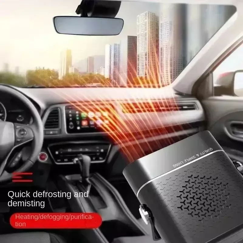 12V 24V 120W 260W Defrosting Heater Mini Cooling 2 in 1 Car Heating Fans Electric Autonomous Windshield Defroster Demister - Image 3