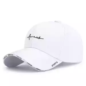 Unisex Breathable Baseball Cap Women Men Top Empty Cap Running Hat Sun Hat Outdoor Space Baseball Cap Summer Sunscreen Hat - white1