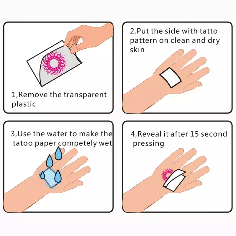 Messy Little Cat Herbal Juice Temporary Tattoos Cartoon Waterproof Fake Tattoo Sticker Body Art Transfer Tattoo for Woman Men - Image 2