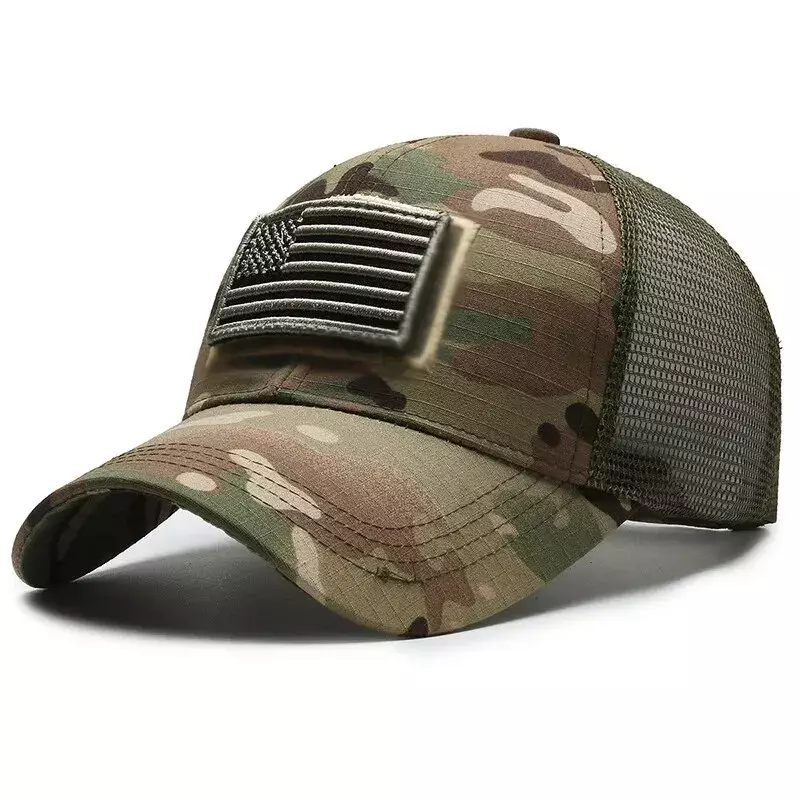 Spring And Summer New Mesh Breathable Personality Sticker Embroidery Women's Baseball Cap Mesh Hat Men's Outdoor Sunscreen Cap - Image 4
