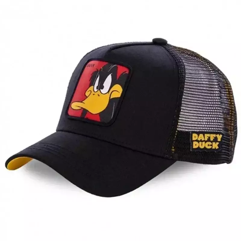 Hot Sale Unisex Anime Cartoon Cap High Quality Embroidered Patch Draw Baseball Cap Male Female Trucker Hat Mesh Hats Sun Hat - Image 2