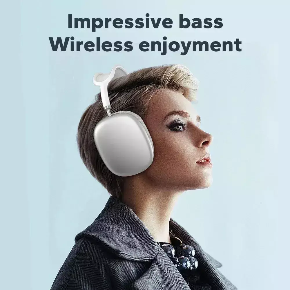Newest Headphone Wireless Bluetooth Headset With Mic Noise Cancelling Headsets Stereo Sound Earphone Sports Gaming Headphones - Image 2