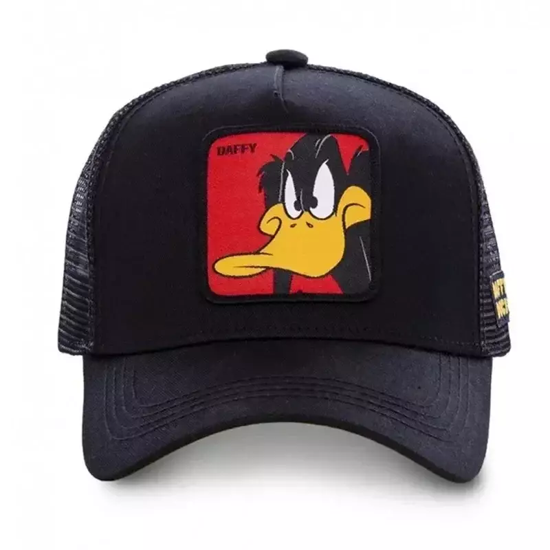 Hot Sale Unisex Anime Cartoon Cap High Quality Embroidered Patch Draw Baseball Cap Male Female Trucker Hat Mesh Hats Sun Hat - Image 3