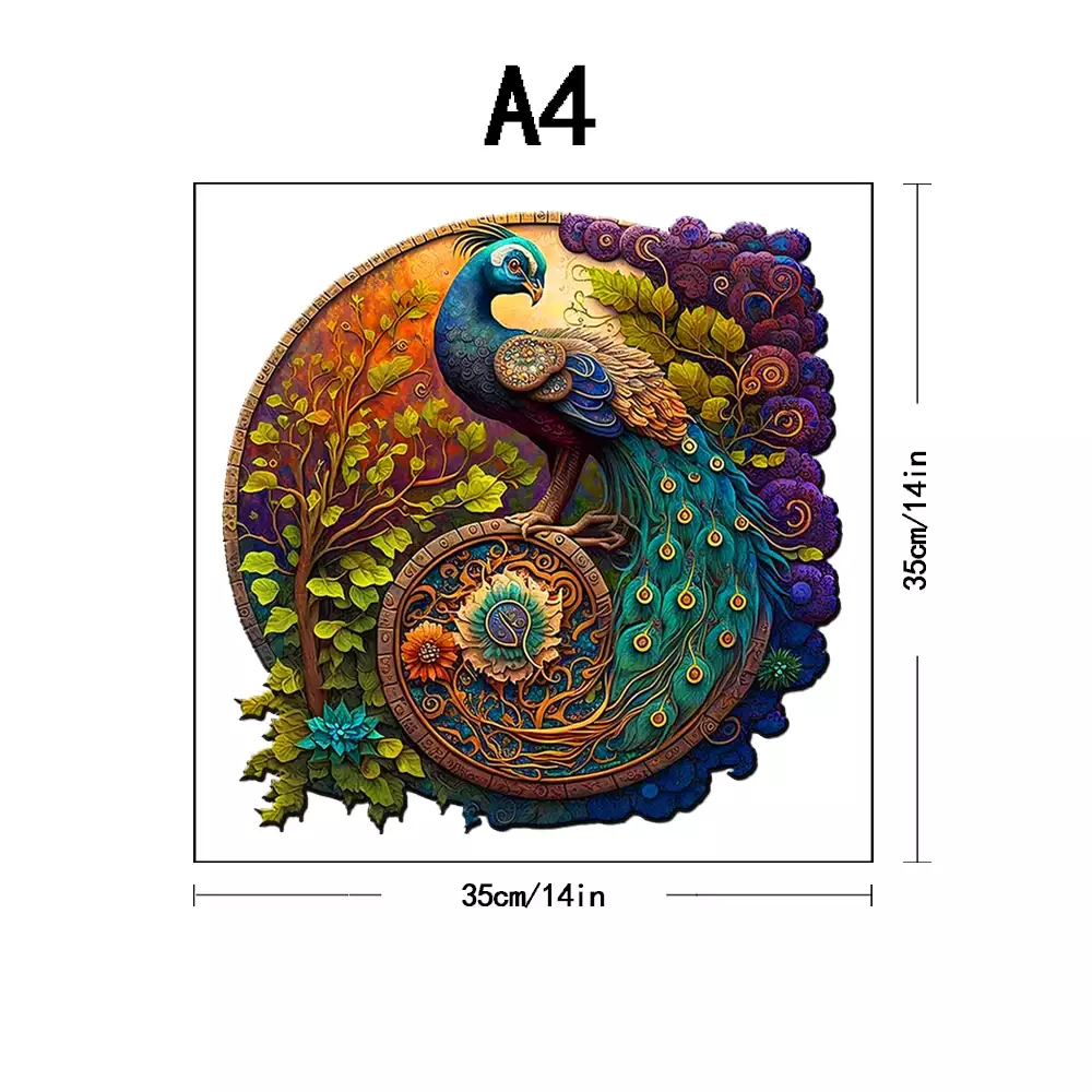 Interesting Colorful Cat - Wooden Puzzle - Challenge Your Brain - Perfect for Birthdays and Holidays - ColorfulChristmas Gifts - Image 4