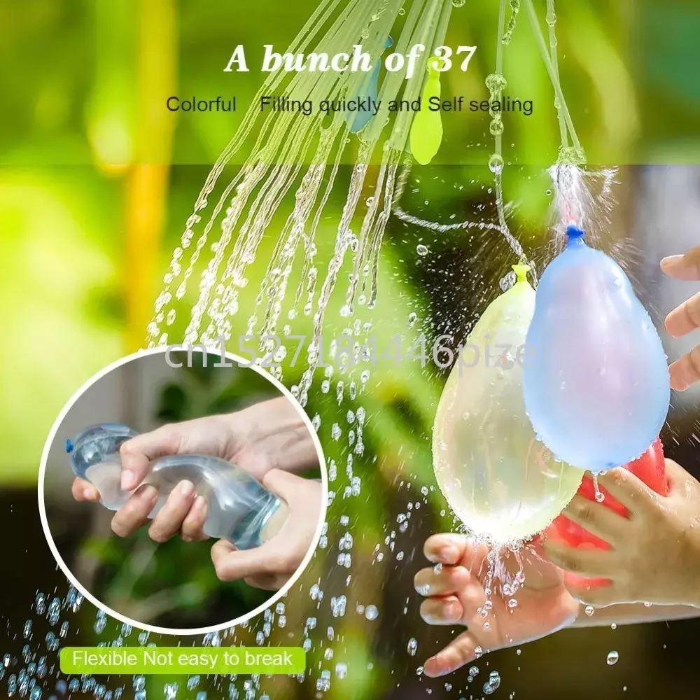 111pcs/bag Filling Water Balloons Funny Summer Outdoor Toy Balloon Bundle Water Balloons Bombs Novelty Gag Toys For Children - Image 2