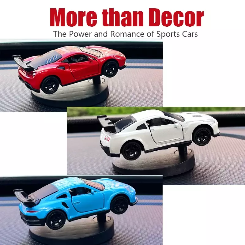 Drift Car dashboard toy model swing turning cool sports race auto ornaments interior accessories decor items fun decorations men - Image 4