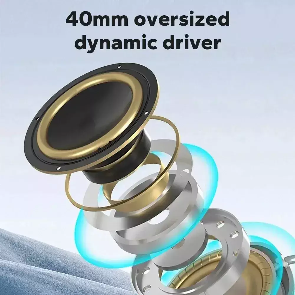 Newest Headphone Wireless Bluetooth Headset With Mic Noise Cancelling Headsets Stereo Sound Earphone Sports Gaming Headphones - Image 4