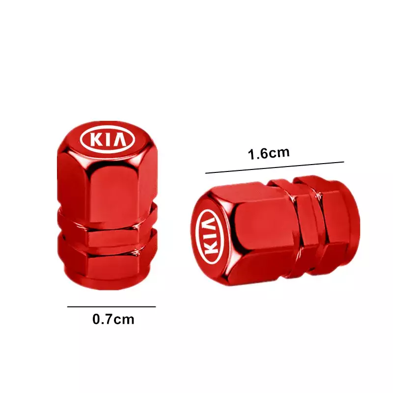 4Pcs for KIA Sportage Rio Ceed Picanto K5 K9 Sorento Car Wheel Tire Valve Caps Aluminum Alloy Dust Covers auto Accessories - Image 3