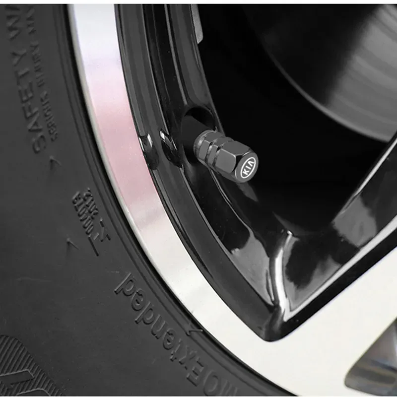 4Pcs for KIA Sportage Rio Ceed Picanto K5 K9 Sorento Car Wheel Tire Valve Caps Aluminum Alloy Dust Covers auto Accessories - Image 4