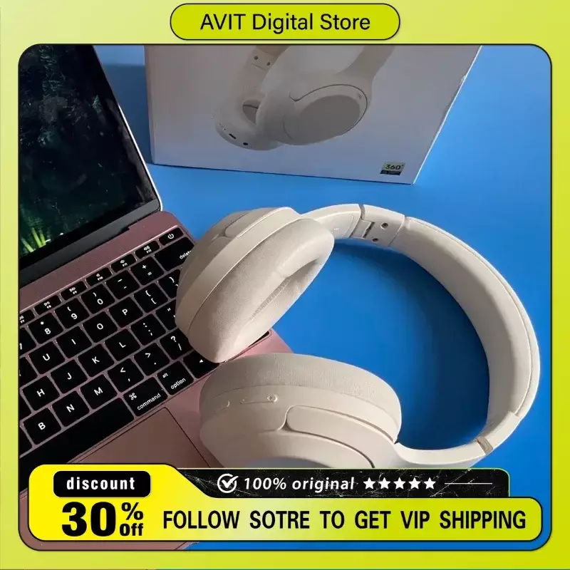 Picun F1 Wireless Headphones Active Noise Canceling Connections Bluetooth Earphone E-Sports Game High Sound Quality Long Standby