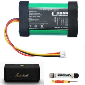 7.2V 3350mAh C460A2-2 Battery For Marshall Emberton Wireless Bluetooth Speaker 1001908 1005696 + Tool
